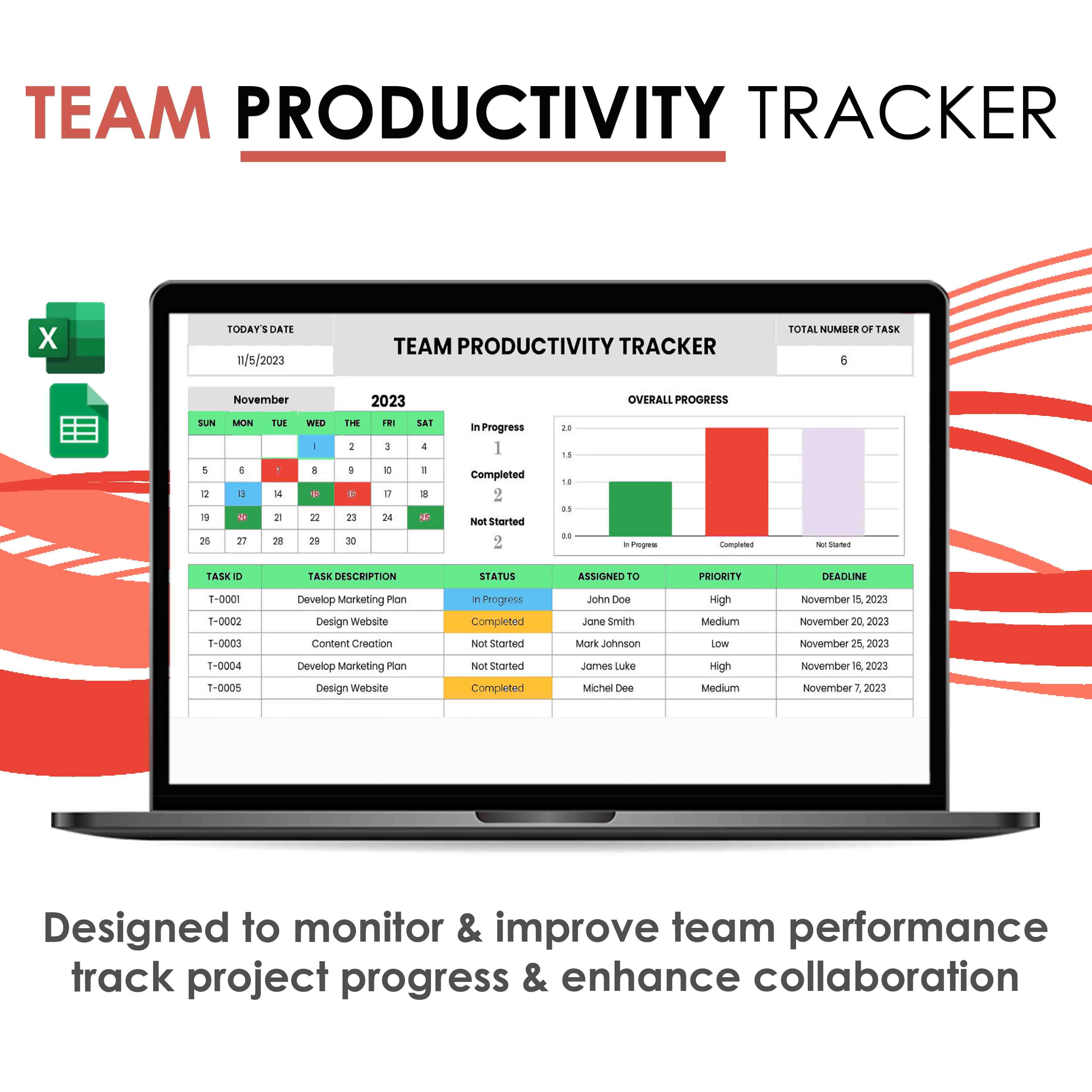 Team Productivity Tracker