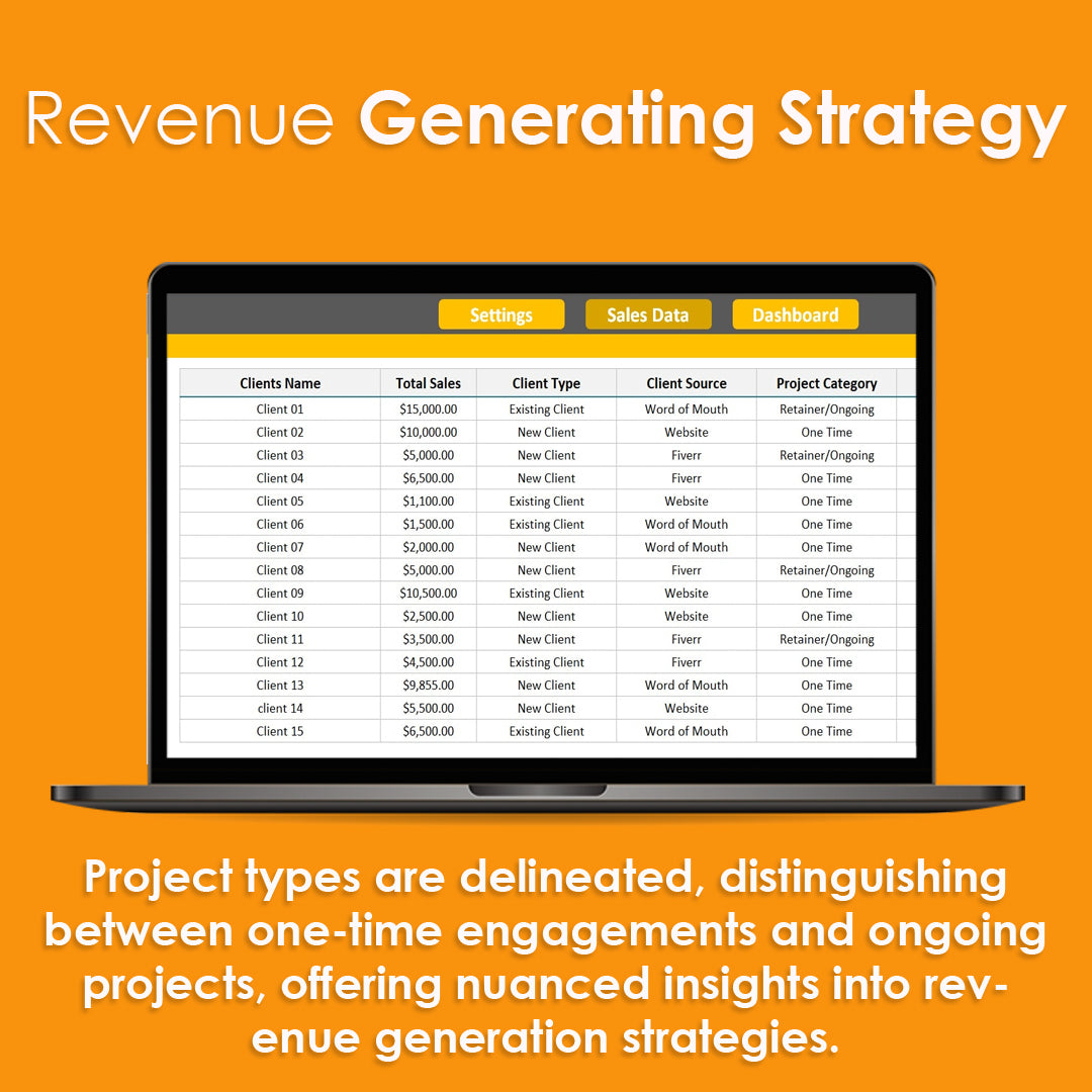 Client Revenue Tracker