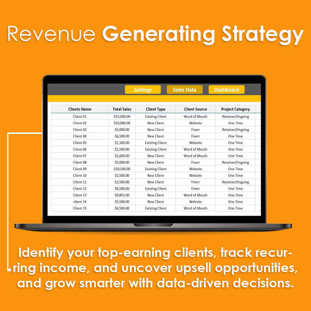 Client Revenue Tracker