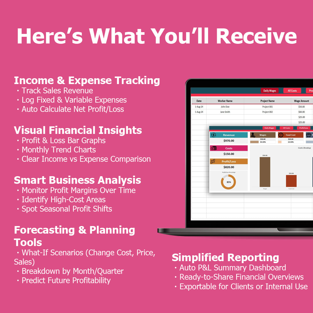 Profit and Loss Tracker