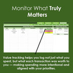 Finance Tracker Tool