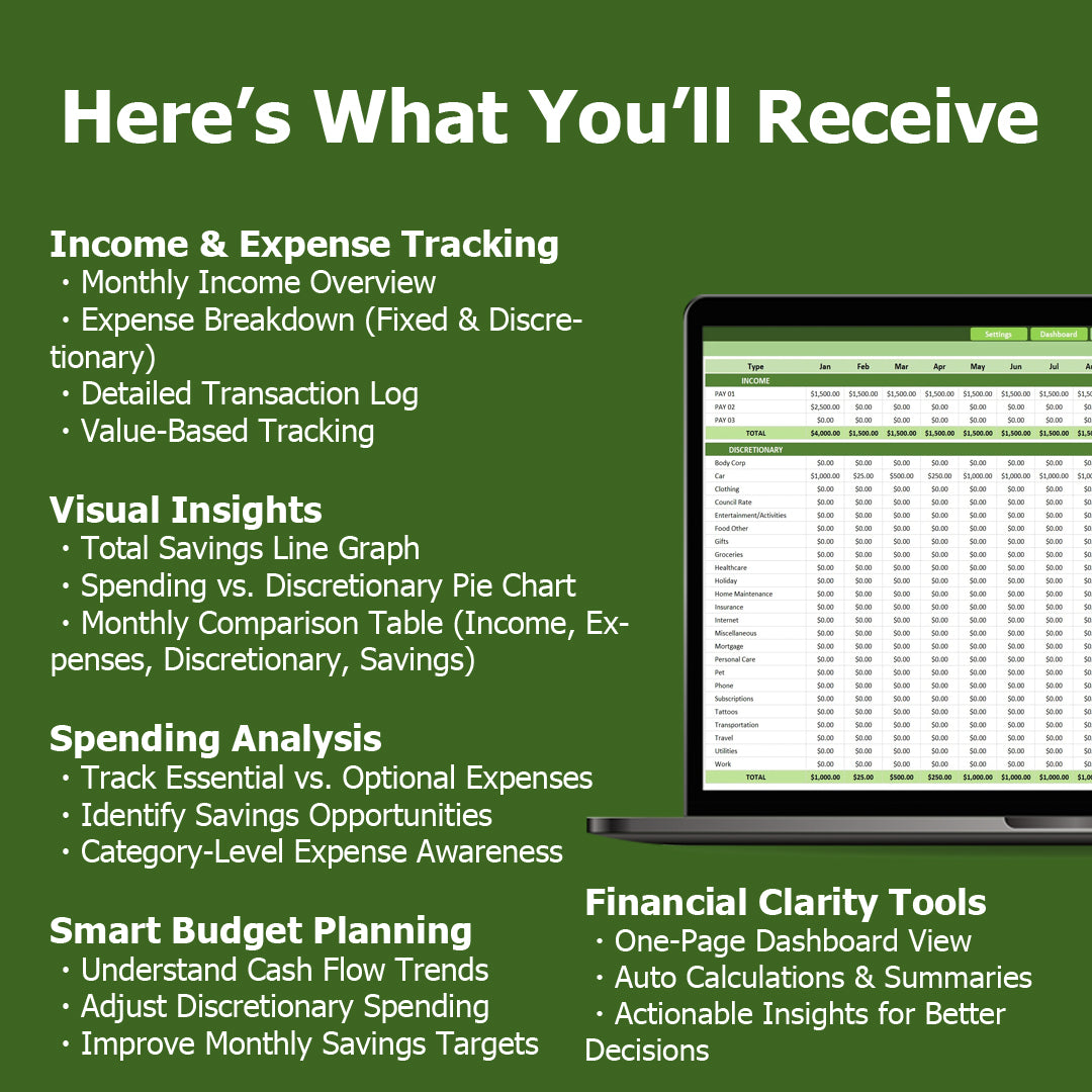 Finance Tracker Tool
