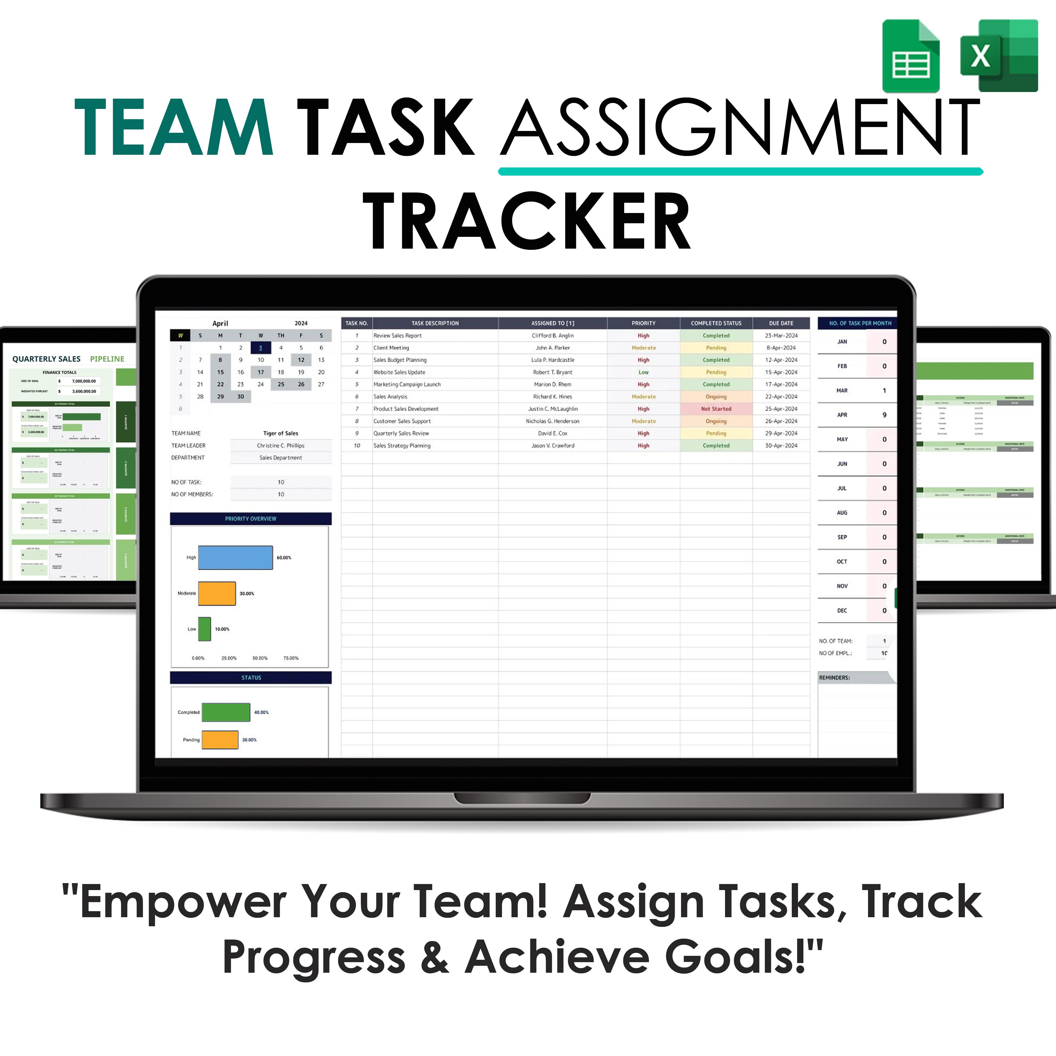 Team Task Assignment Tracker