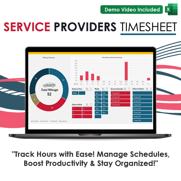 Service Providers Timesheet